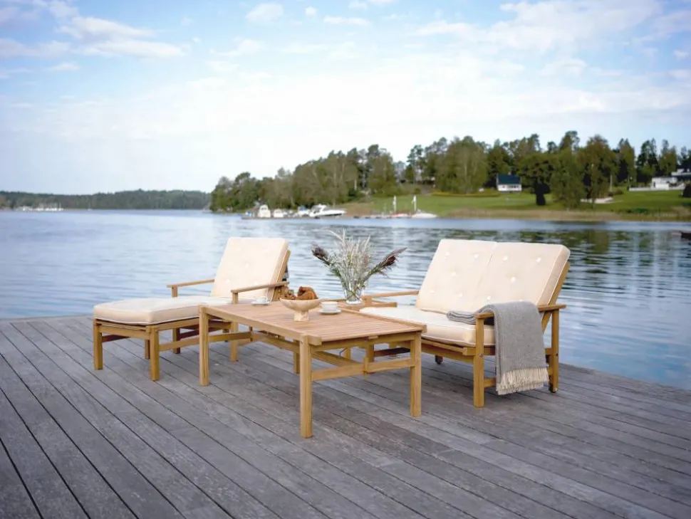 63 bord Teak 150x73x51 cm