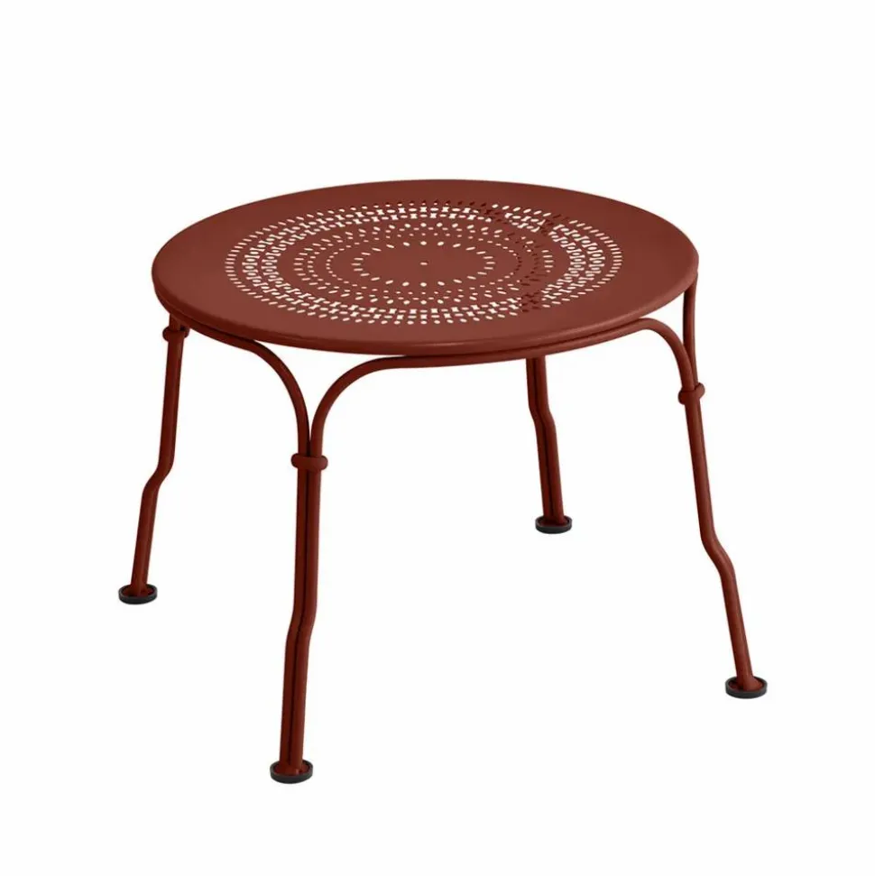 1900 bord lågt Red ochre (röd)