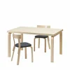 Aalto 82B matbord Naturlackerad björk-Björkben