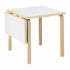 Aalto Table foldable DL81C matbord Top IKI white HPL-natural lacquered