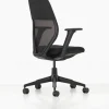 ACX Light kontorsstol justerbara armstöd mjuka hjul broms Nero-deep black