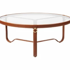 Adnet soffbord Ø100 cm Tan