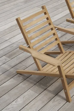 AH603 däckstol Obehandlad teak