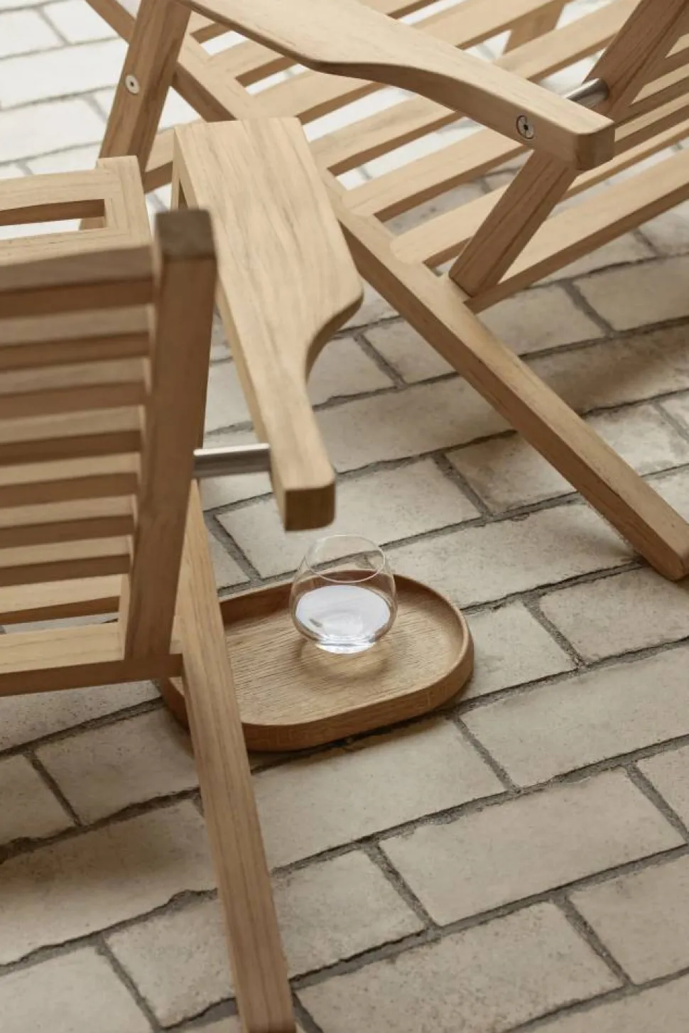 AH603 däckstol Obehandlad teak