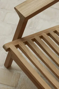 AH603 däckstol Obehandlad teak