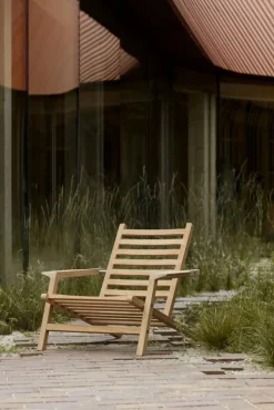 AH603 däckstol Obehandlad teak