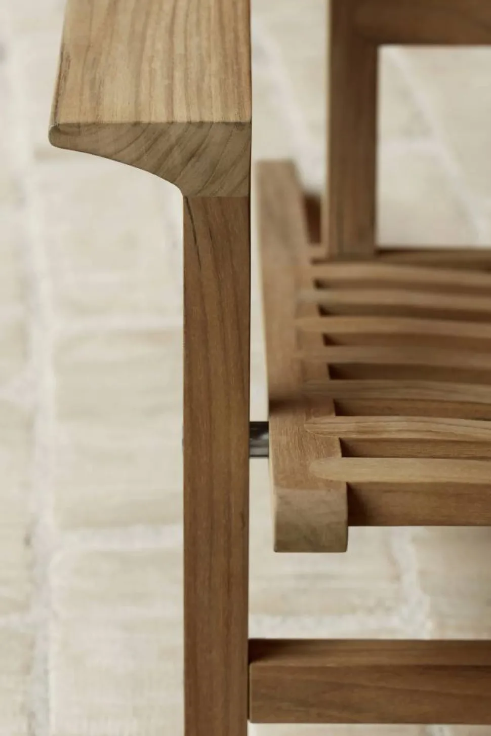 AH603 däckstol Obehandlad teak