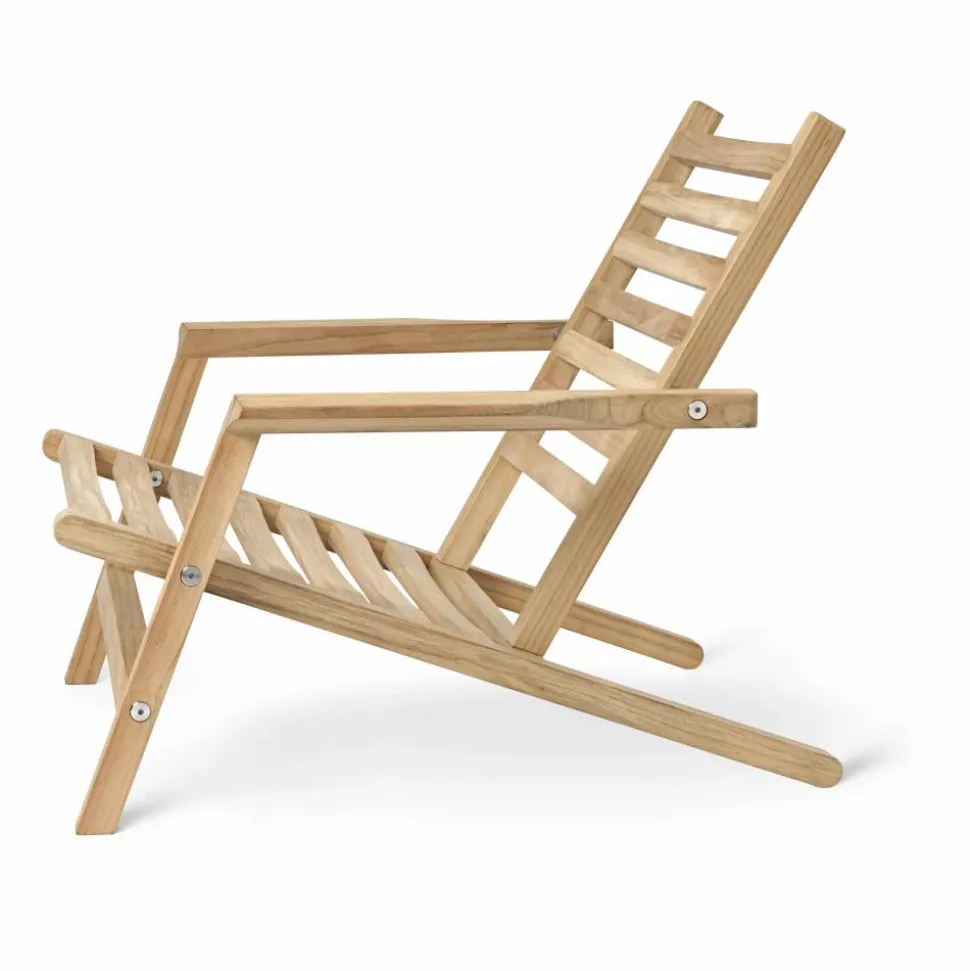 AH603 däckstol Obehandlad teak