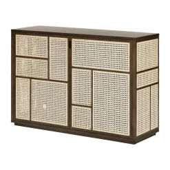 Air sideboard Mörk ek