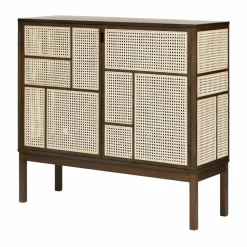 Air sideboard Mörk ek 120x110 cm med ben