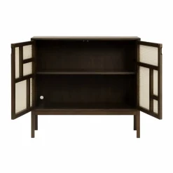 Air sideboard Mörk ek 120x110 cm med ben