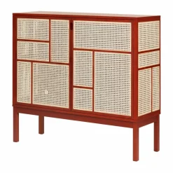 Air sideboard Red 120x110 cm med ben
