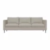 Alex 3-sits soffa Tyg Hiro Sand-aluminiumben