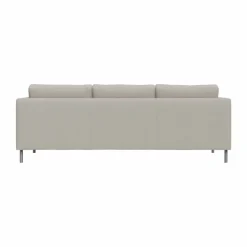 Alex 3-sits soffa Tyg Hiro Sand-aluminiumben