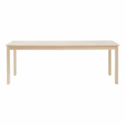 Alfred matbord 90x220 cm Vitpigmenterad ek