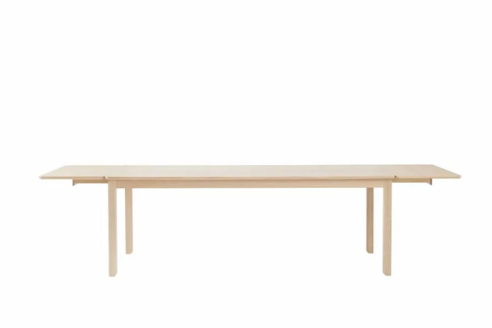 Alfred matbord 90x220 cm Vitpigmenterad ek