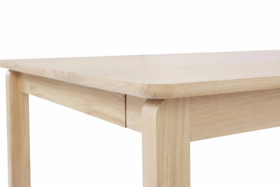 Alfred matbord 90x220 cm Vitpigmenterad ek
