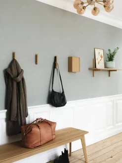 A Light Shelf vägghylla 90x21x35 cm Oak