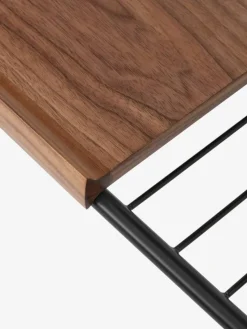 Alima förvaringsvagn lackerad valnöt Black & lacquered walnut