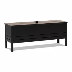 A Line förvaringsbänk 111 cm Black