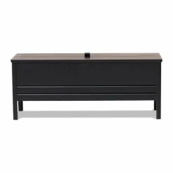 A Line förvaringsbänk 111 cm Black