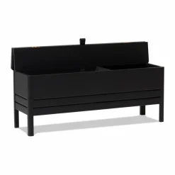 A Line förvaringsbänk 111 cm Black