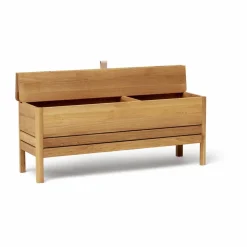 A Line förvaringsbänk 111 cm Ek