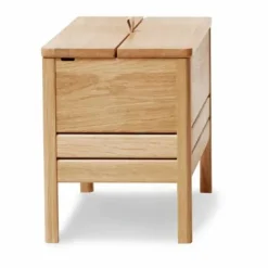 A Line förvaringsbänk 68 cm Ek