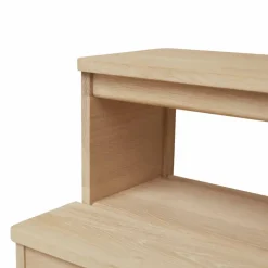 A line stegpall Vit ek