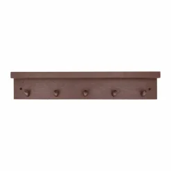 Alley knopplist med hylla Burgundy