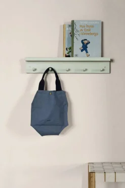 Alley knopplist med hylla Green