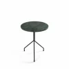 All For One sidobord Green Indio-black Ø50 cm