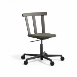 Alt stol snurrstativ klädd sits björk Hallingdal 65-153 dark grey-mörkgrå 62