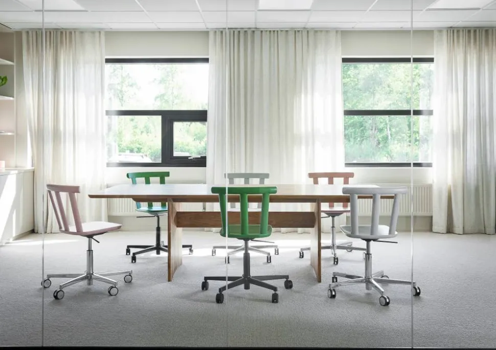 Alt stol snurrstativ klädd sits björk Hallingdal 65-103 grey/beige-vit 21