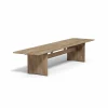 Alt bord 90x385 cm ek Naturell olja