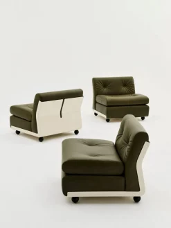 Amanta soffmodul Cream beige-sense forest 1-sits/fåtölj