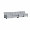 Amanta soffmodul Frost blue-naveli 723 4-sits