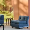 Amanta soffmodul Frost blue-turf blue 1-sits/fåtölj