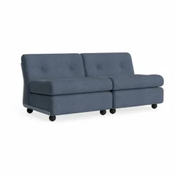 Amanta soffmodul Frost blue-turf blue 2-sits
