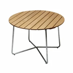 9A matbord Oljad ek Ø100 cm