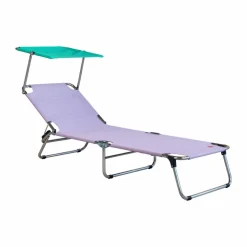 Amigo Top Pop solsäng Lilac-aqua green
