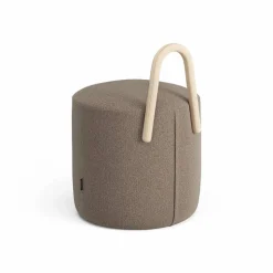 Amstelle puff liten ek naturlack Main Line Flax 23