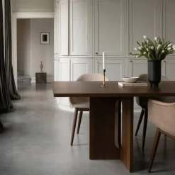 Androgyne Rectangular matbord oak dark stained 278x109 cm
