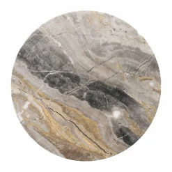Androgyne bordsskiva till sidobord Grey galaxy Ø42 cm