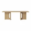Androgyne loungebord Natural oak