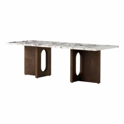 Androgyne loungebord Oak dark st.-calacatta viola