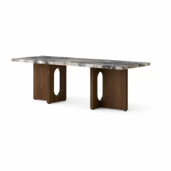 Androgyne loungebord 45x120 cm Grey galaxy-mörkbetsad ek