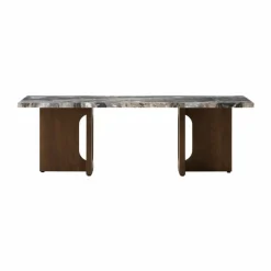 Androgyne loungebord 45x120 cm Grey galaxy-mörkbetsad ek