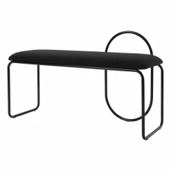 Angui bänk bouclé Anthracite