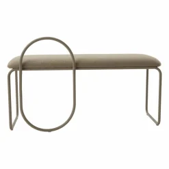 Angui bänk bouclé Taupe